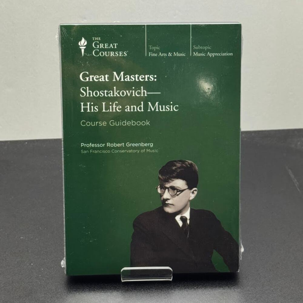The Great Courses: Great Masters: Shostakovich—His Life and Music Guidebook DVDs